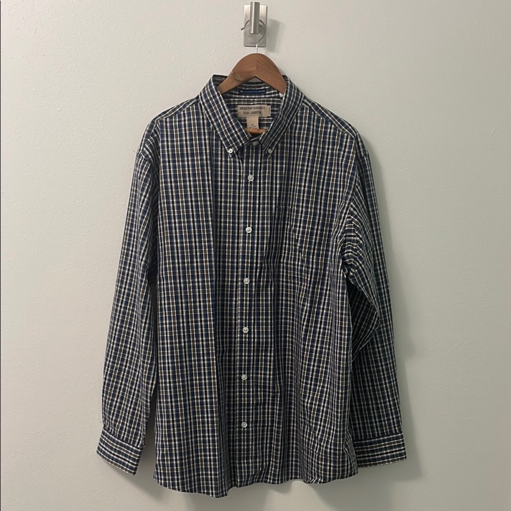 Duluth Trading Co Plaid Shirt